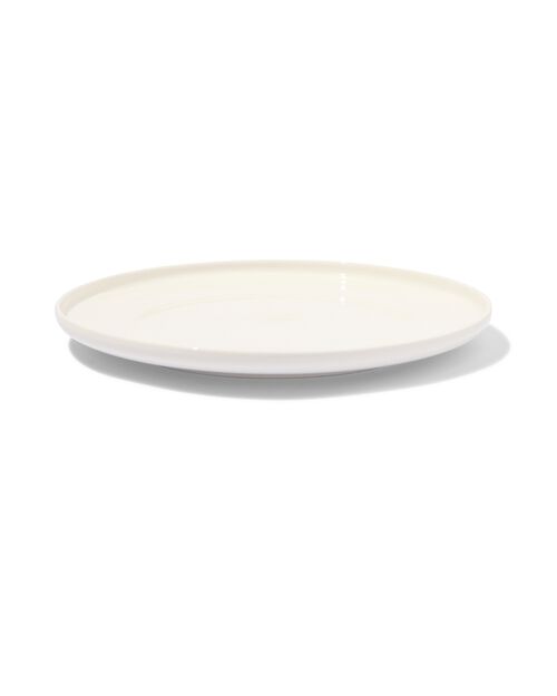 assiette plate - 26 cm - Rome - new bone - blanche
