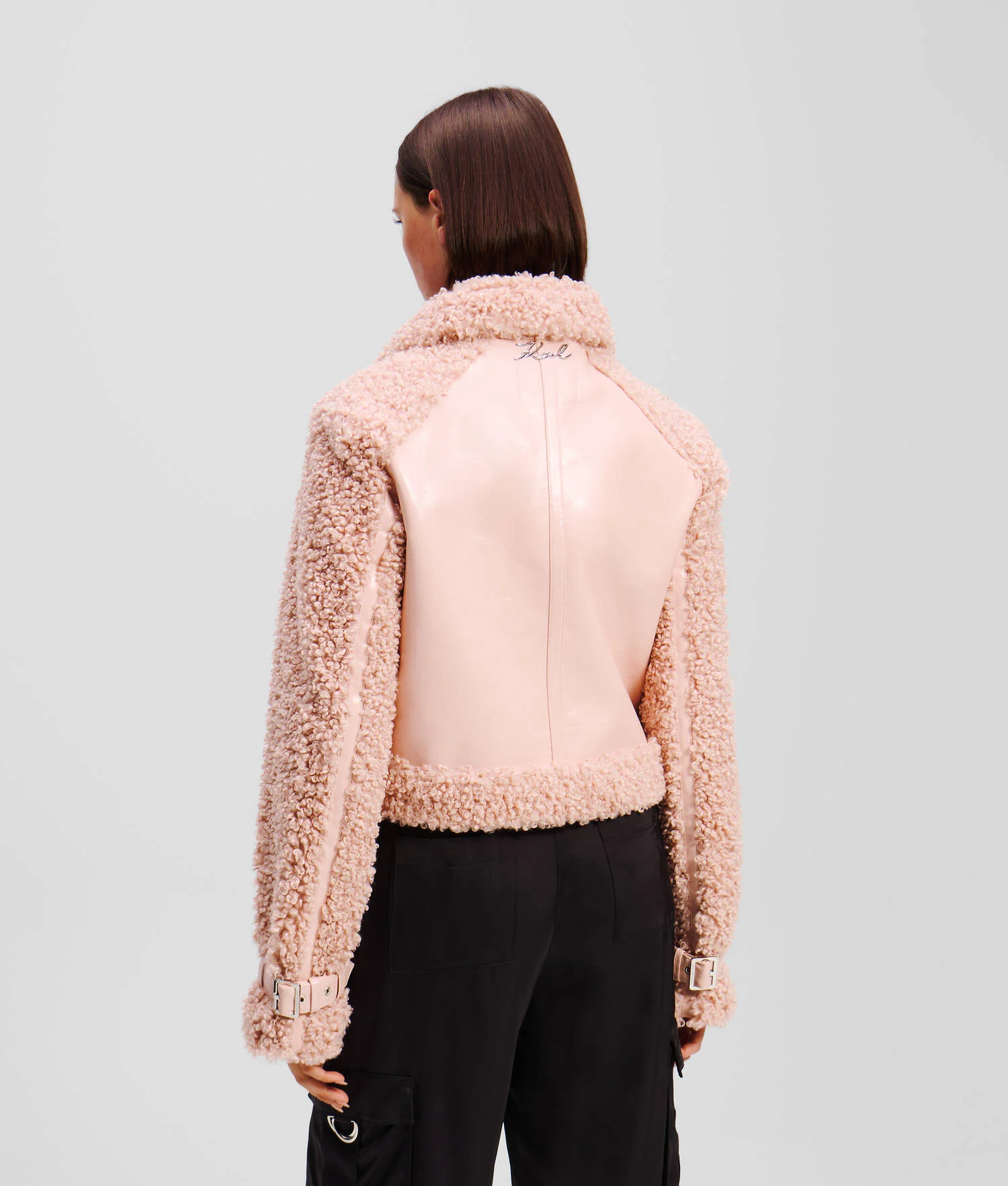 VESTE EN FAUX SHEARLING