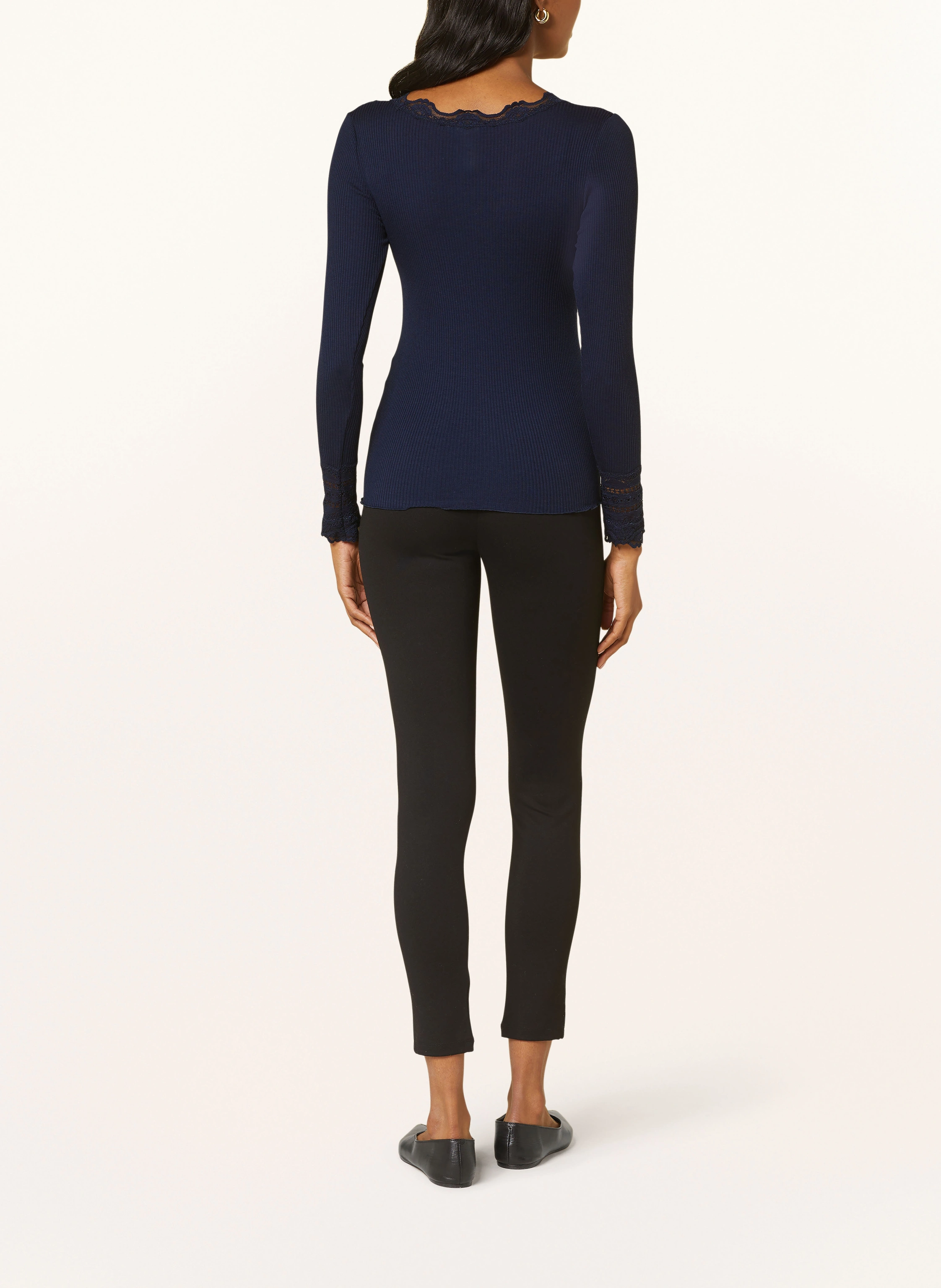 rosemunde Longsleeve aus Seide