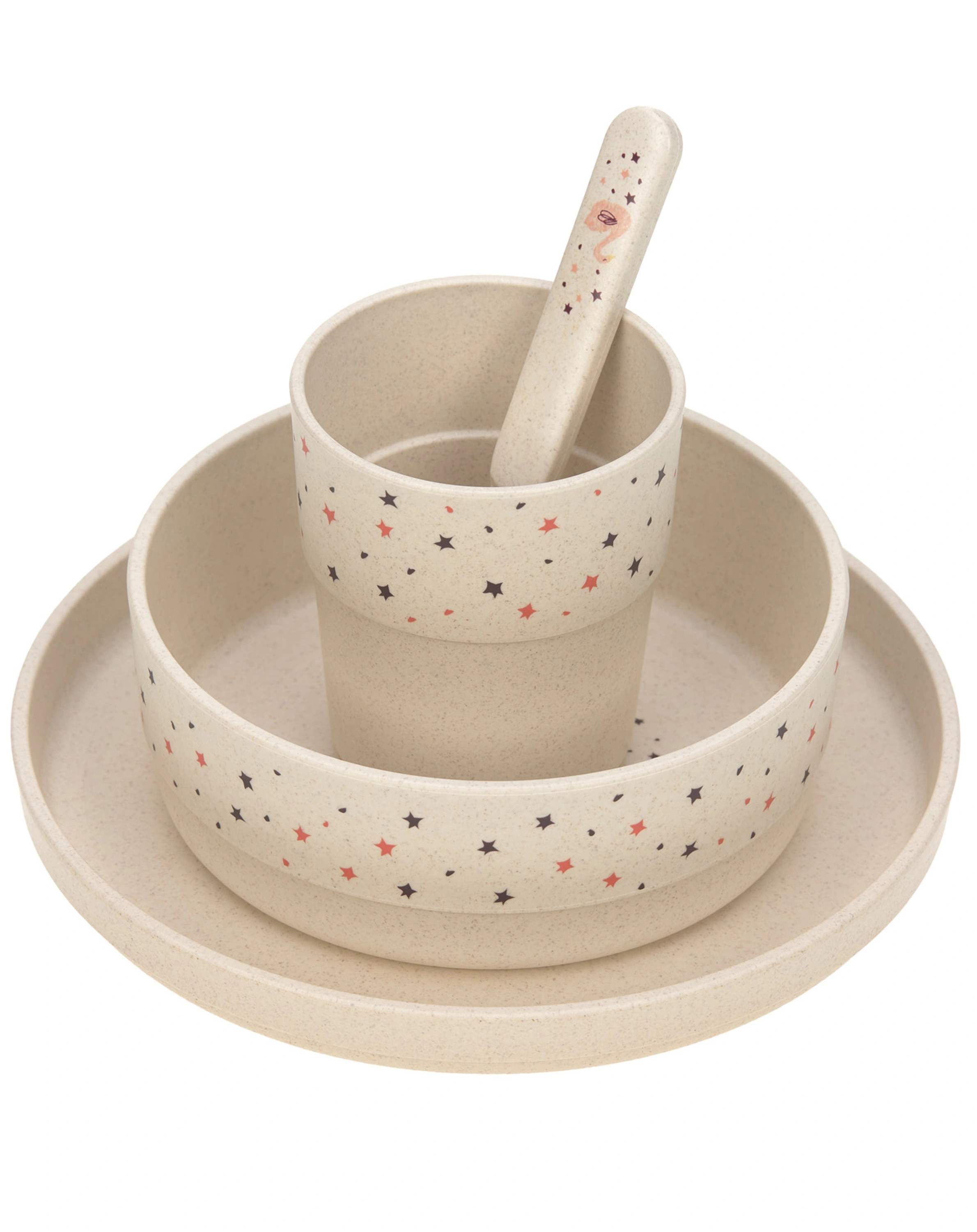 Kindergeschirr-Set LITTLE WATER SWAN 4-teilig