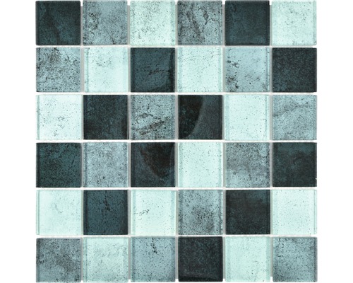 Glasmozaïek XCM Moon22 29,8x29,8 cm groen