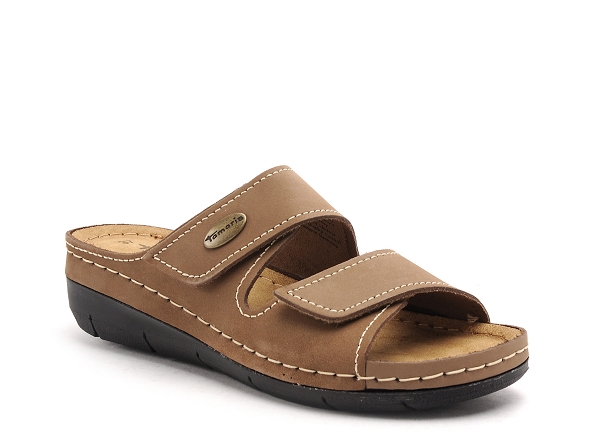 Tamaris mules et sabots plats femme 27510 20 marron