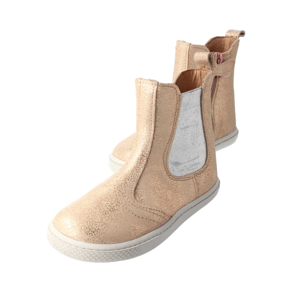ML4110-36 glitter rose CHELSEA-CITY nappa leather zipper Weite/M