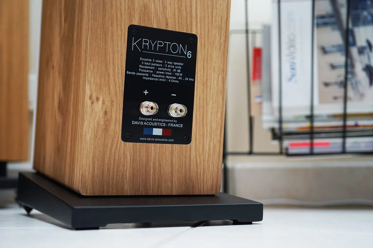 Davis Acoustics Krypton 6 Blanc (la paire) Enceintes colonne