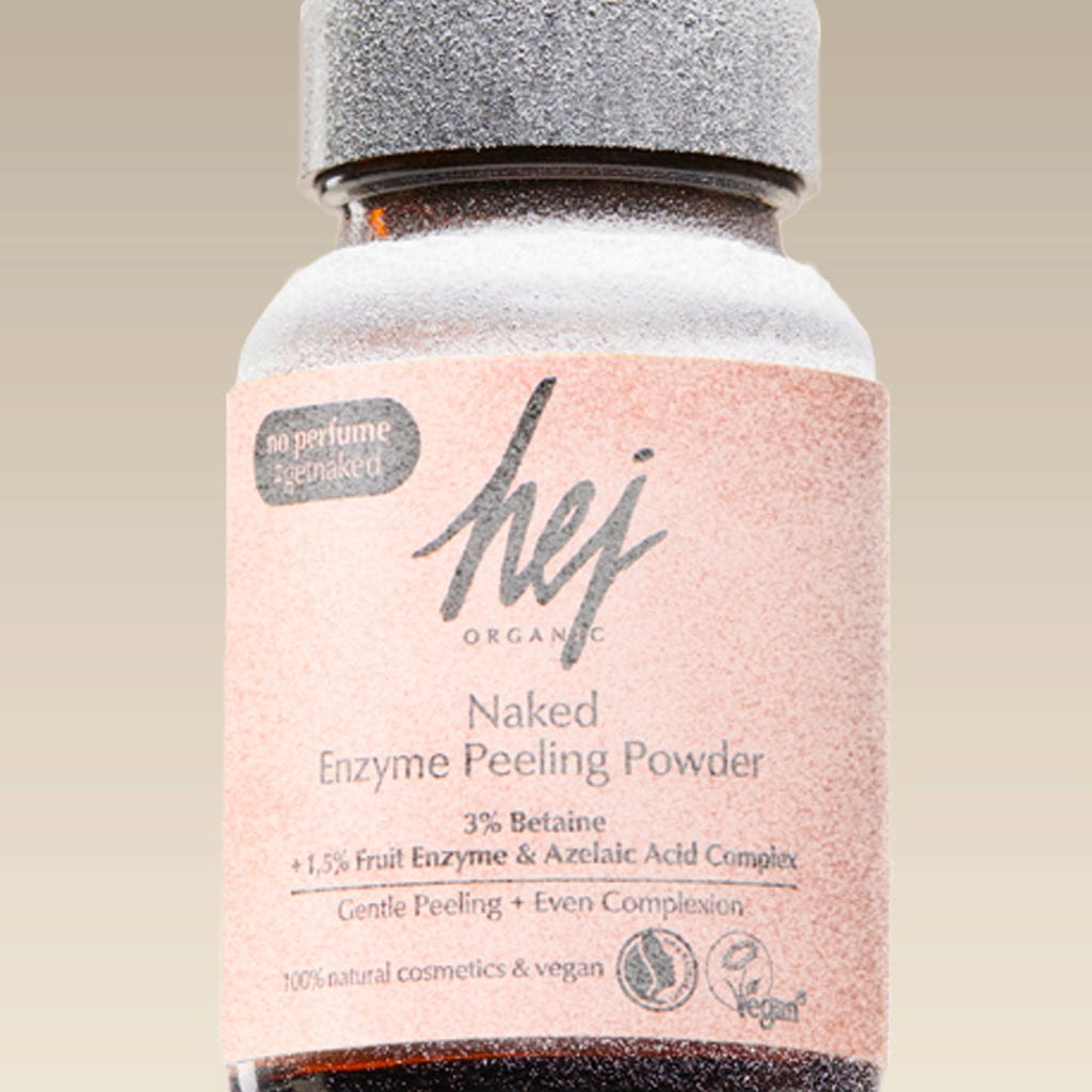 HEJ ORGANIC  Naked Enzyme Peeling Powder, 30 g