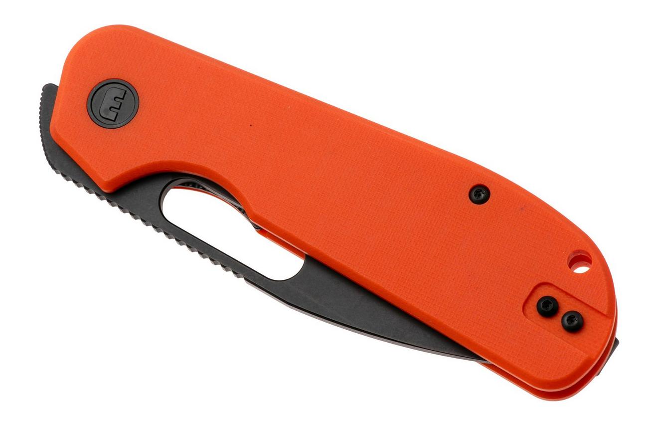 Eutektik EFD EFD-OBW-R Blackwashed 14C28N, Orange G10, zakmes