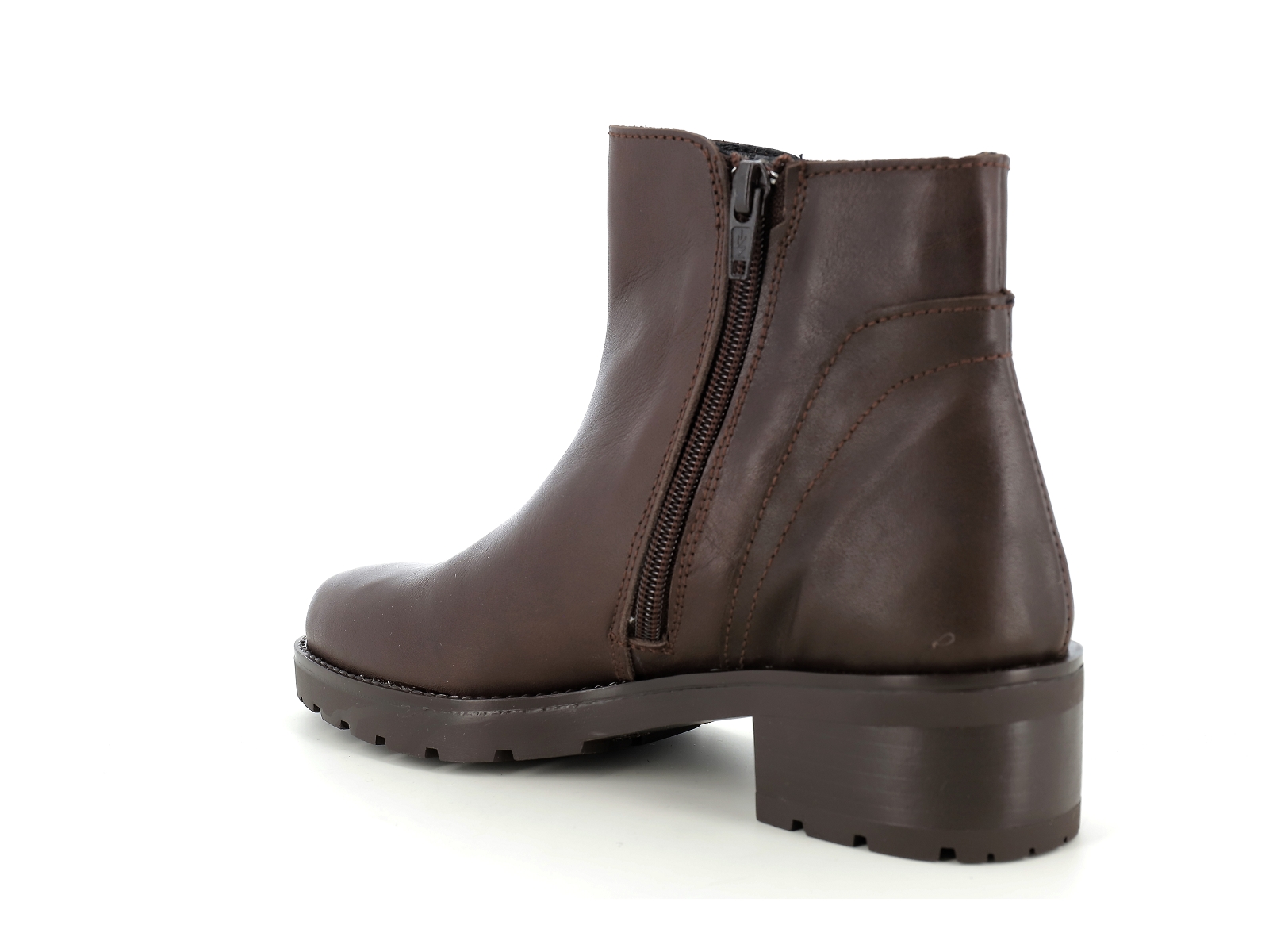 Brans-14142 Cuir Marron Fonce