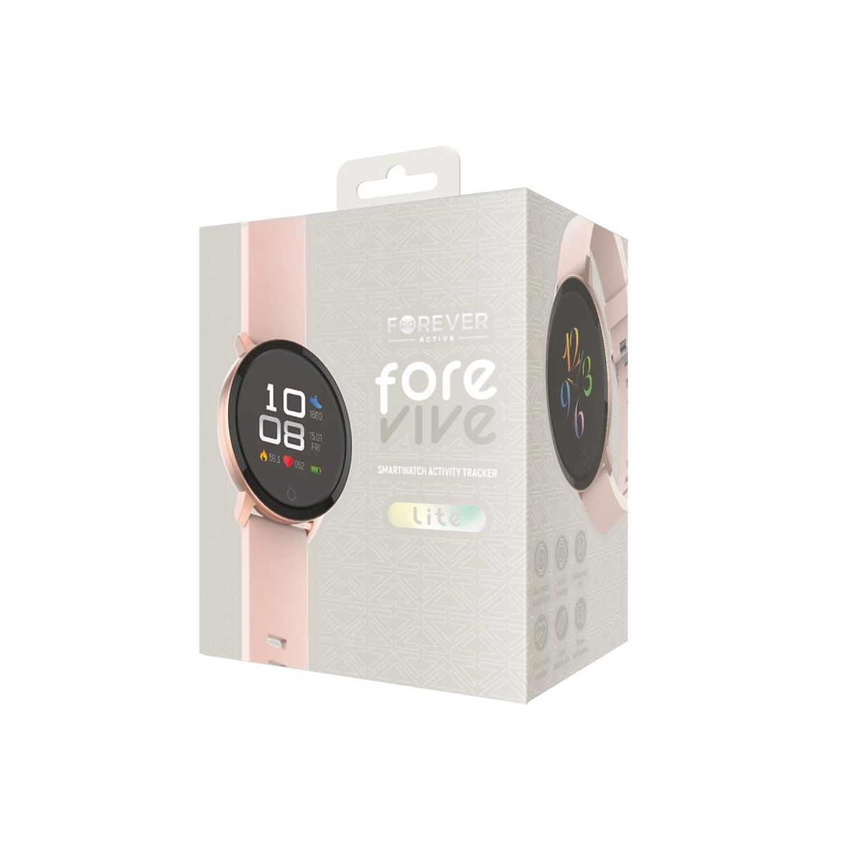Forever Smartklokke ForeVive Lite SB-315, rosa