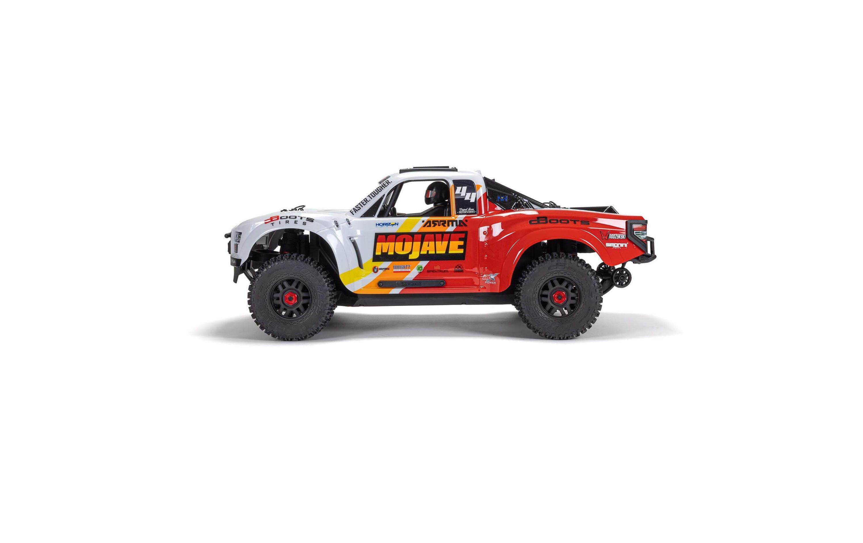 Short Course Truck Mojave 4x4 4S BLX Weiss, ARTR, 1:8<br>4WD Desert Truck mit starkem 4S Brushless Antrieb