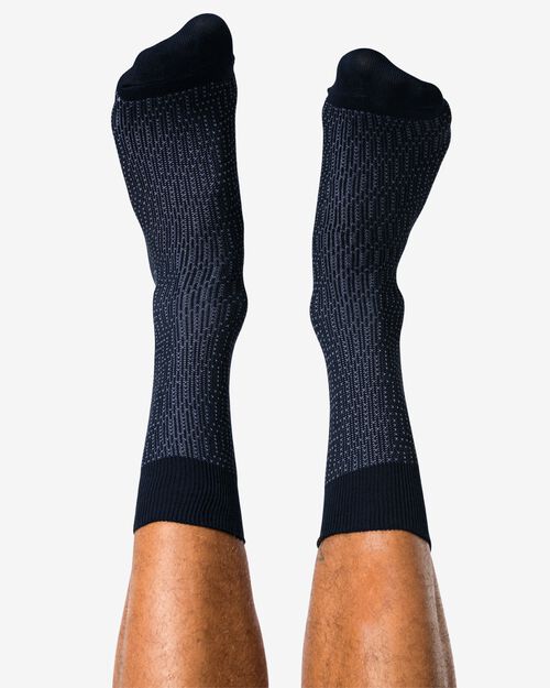 chaussettes homme 1 paire avec point graphique bleu foncé