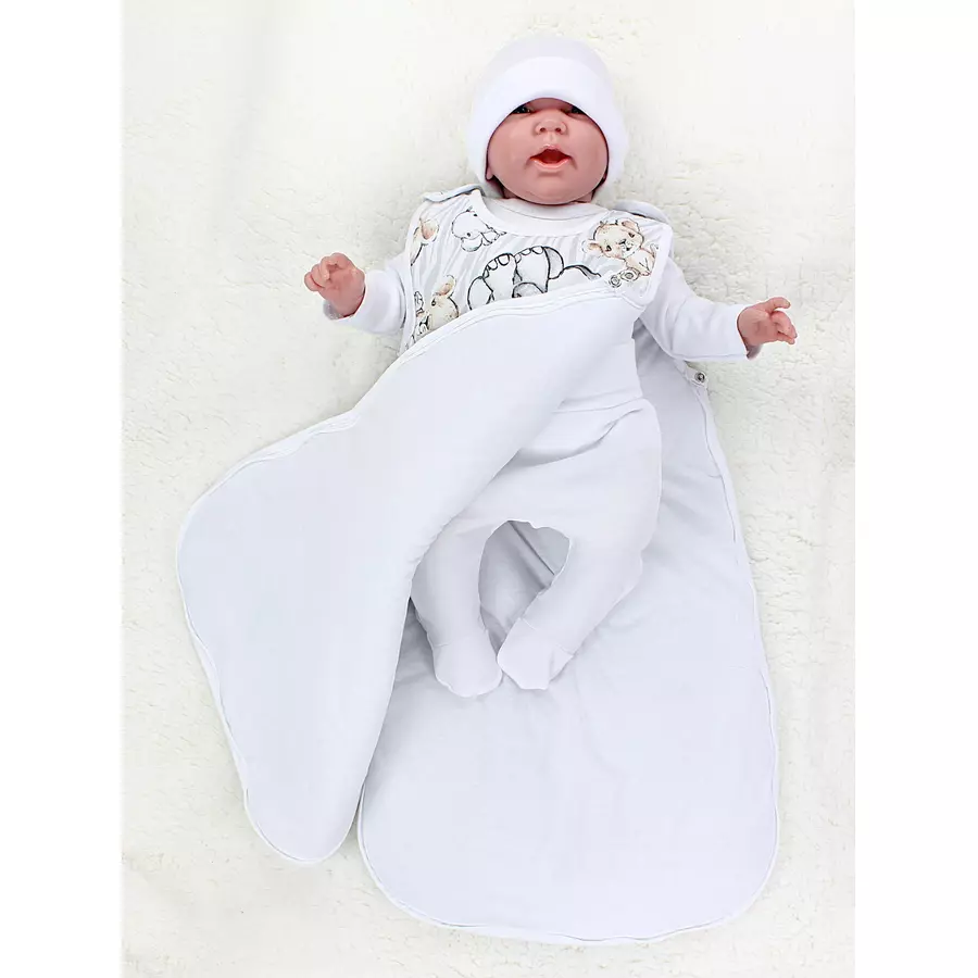 TupTam Baby Ganzjahres Schlafsack Wattiert graubraun