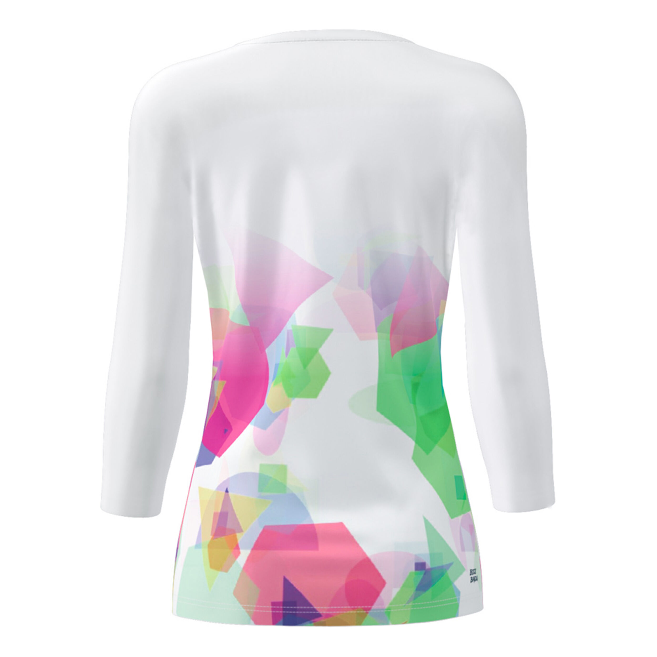 BIDI BADU Kaleido V-Neck Haut Manches Longues Femmes - Multicouleur