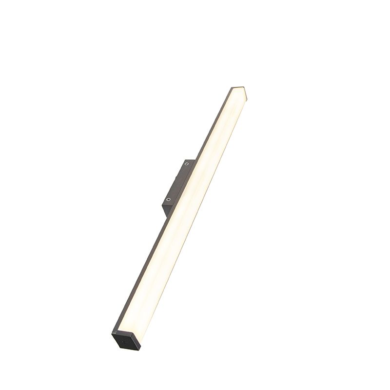Moderne badkamer wandlamp zwart 92 cm IP44 - Cascada