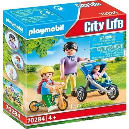 PLAYMOBIL® 70284 City Life Mama mit Kindern