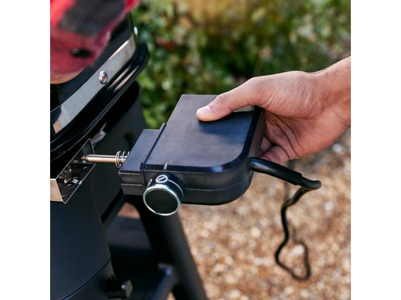 Weber Standgrill Elektro Lumin, Schwarz Elektrogrill mit Stand
