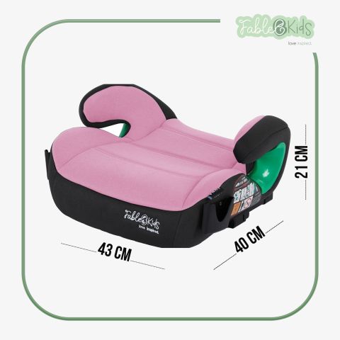 FableKids Kindersitzerhöhung LUNA mit ISOFIX R129 (125-150 cm)