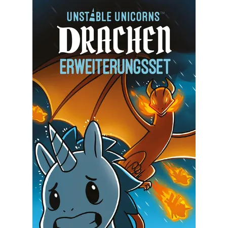 Asmodee Unstable Games Unstable Unicorns - Drachen Erweiterungsset