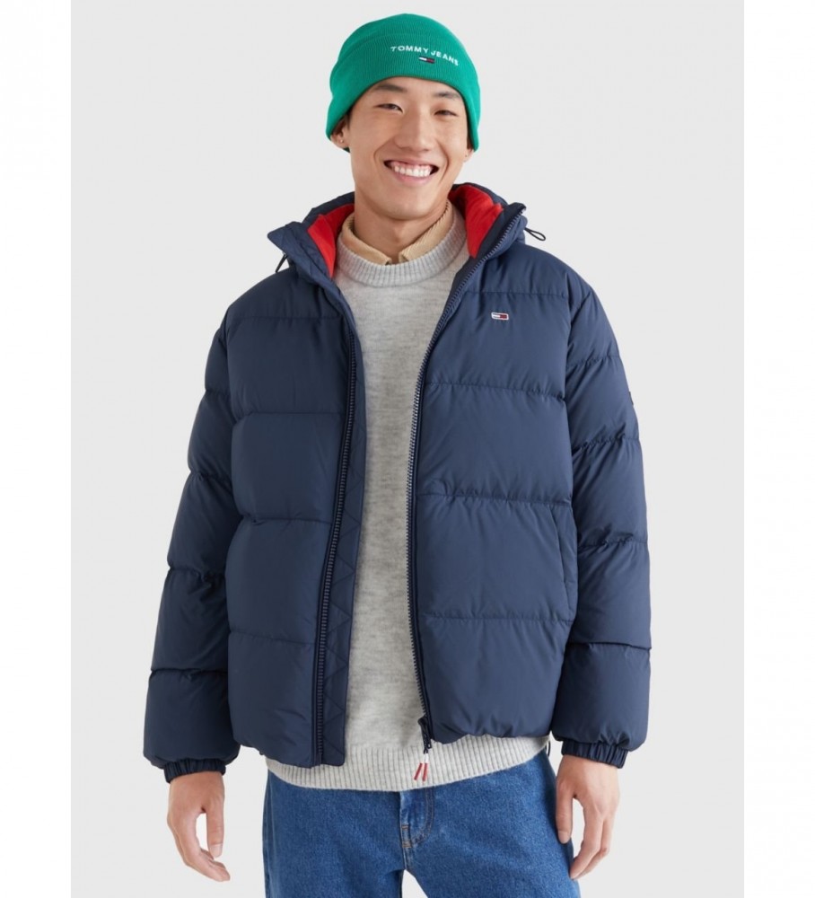 Casaco acolchoado essencial Tommy Jeans, azul-marinho