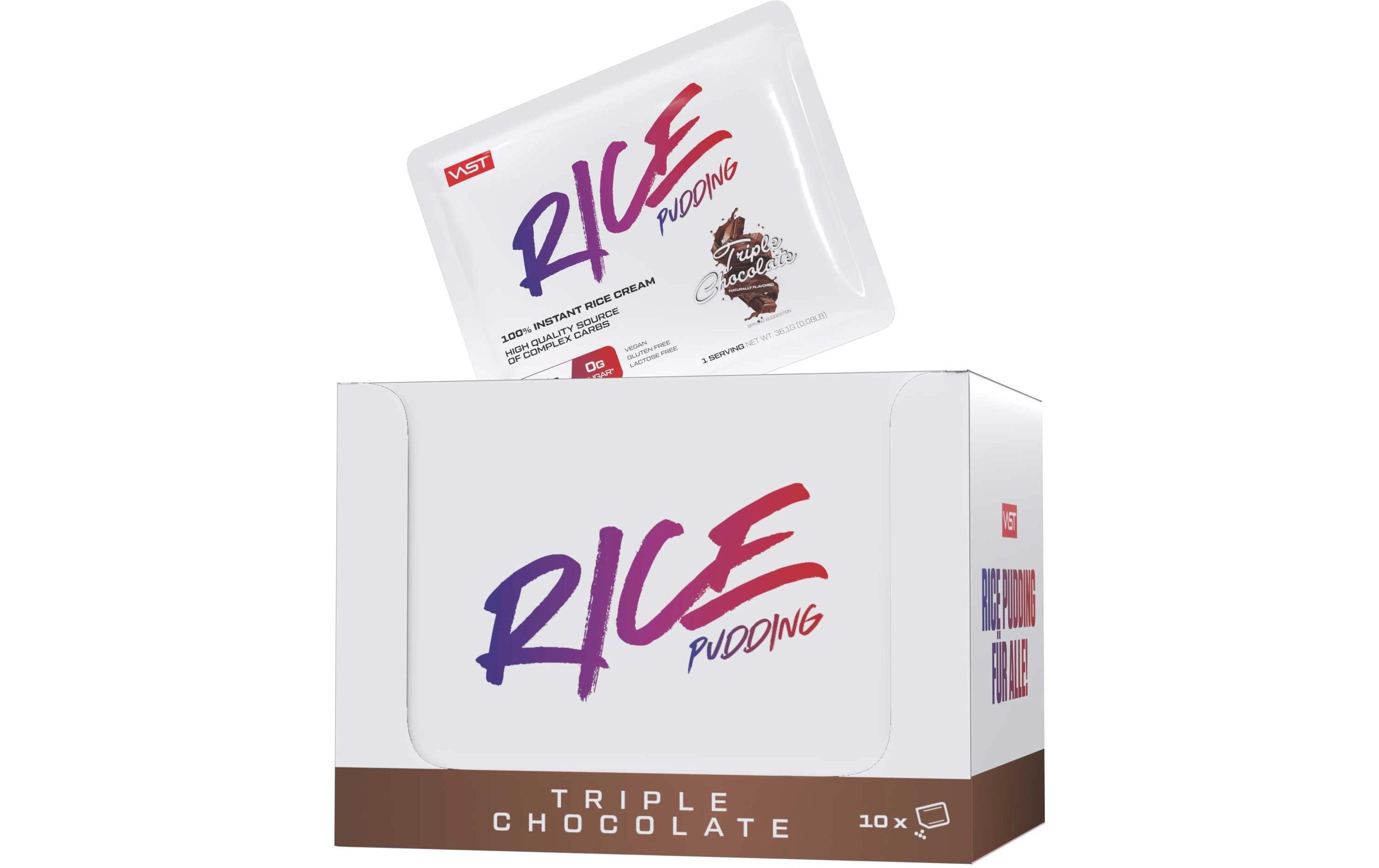 Instant Rice Pudding Box 10x 36.1g Triple ChocolateInstant Reismehl