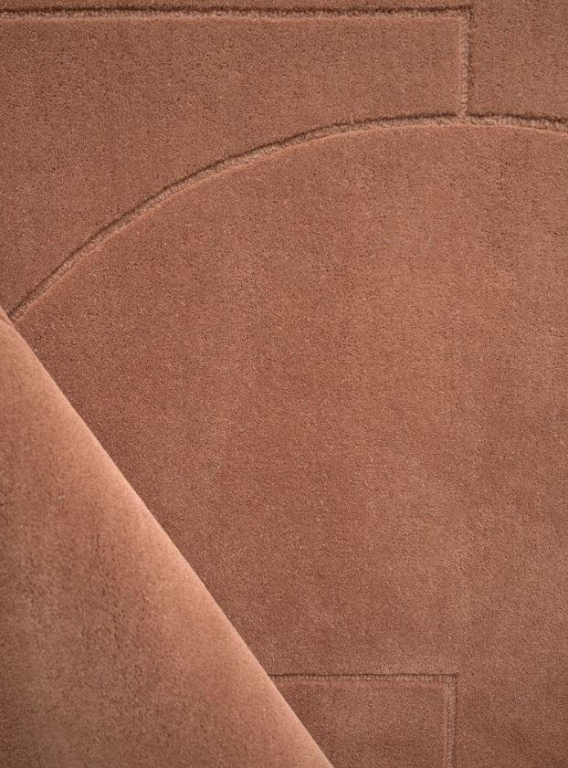 Linie Design Lineal Poem vloerkleed 170x240 amber