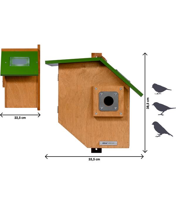dobar® wildlife Nistkasten Brunhilde, inkl.