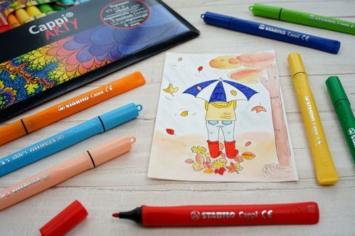 Stabilo - Cappi Arty - Viltstiften - Multi - 12 Stuks in Etui