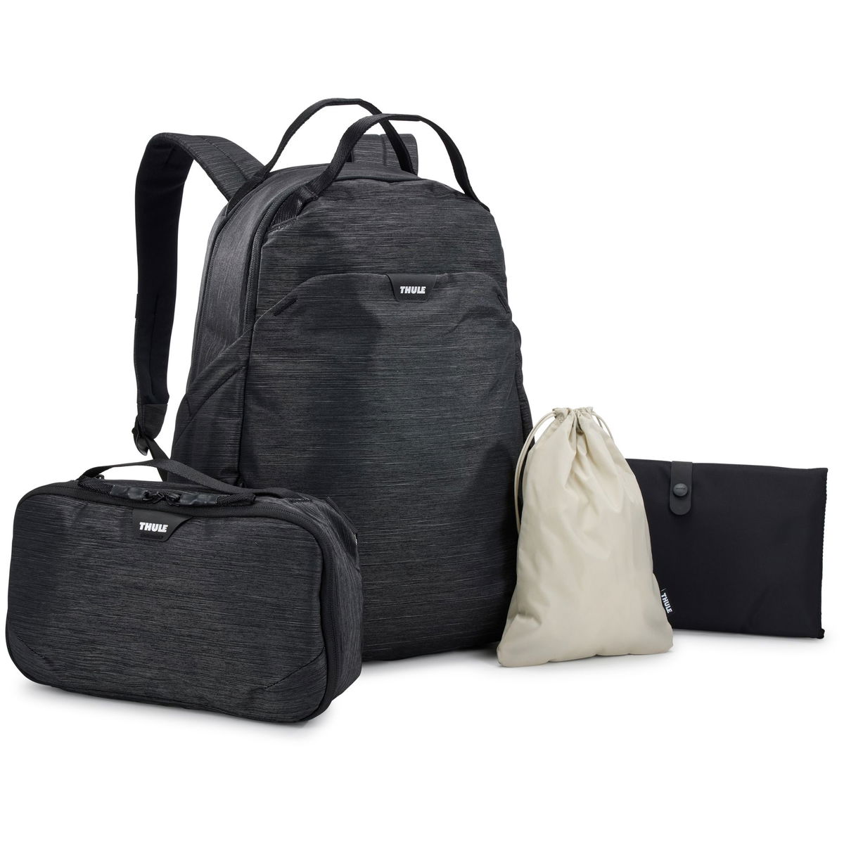 THULETHULE   Wickelrucksack black