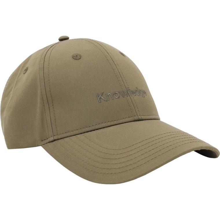 KnowledgeCotton Apparel Vent Canvas 200 Classic Cap Burned Olive