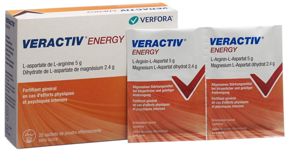 VERACTIV Veractiv Energy Brause Plv Btl 20 Stk