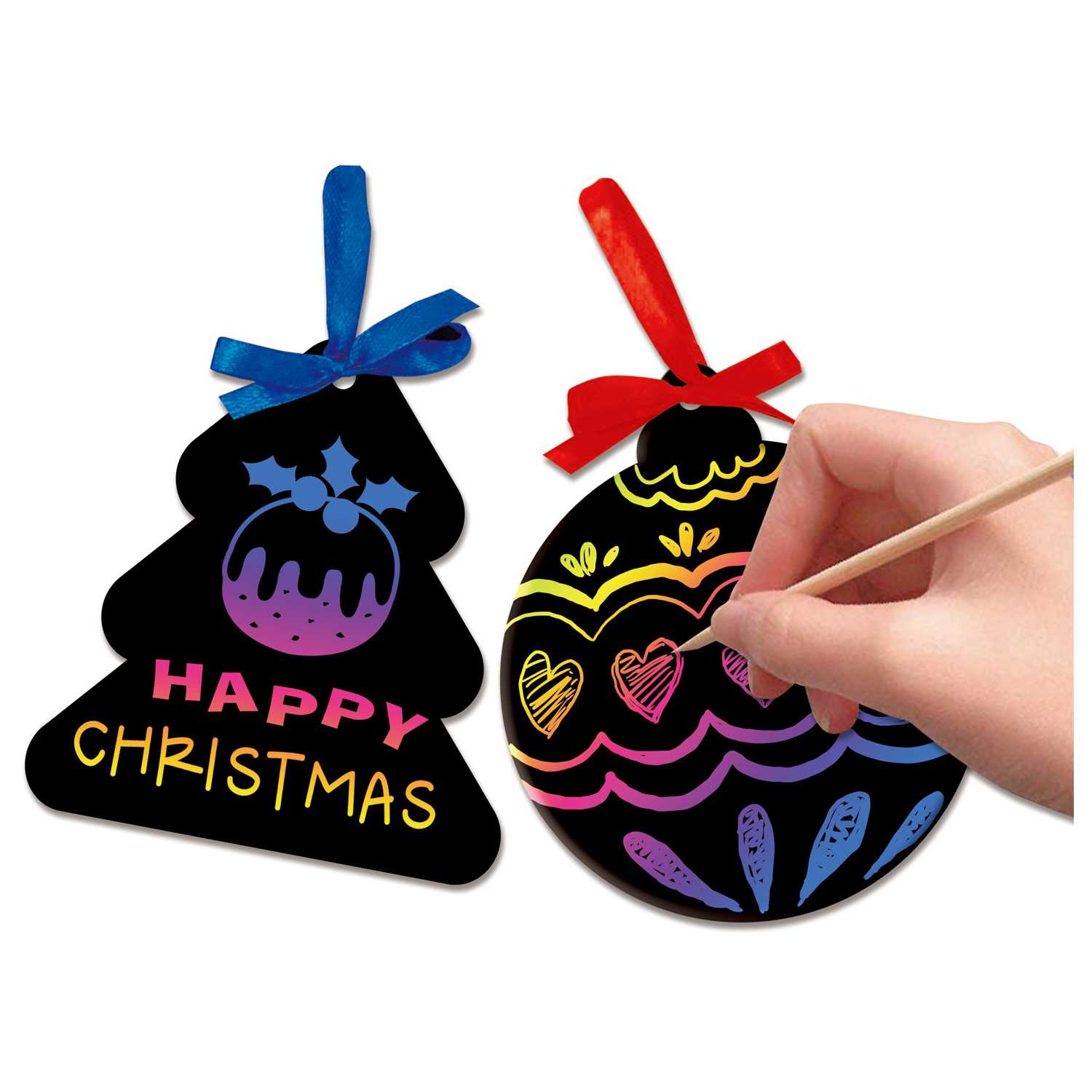 Kratzbilder Weihnachten 10tlg.