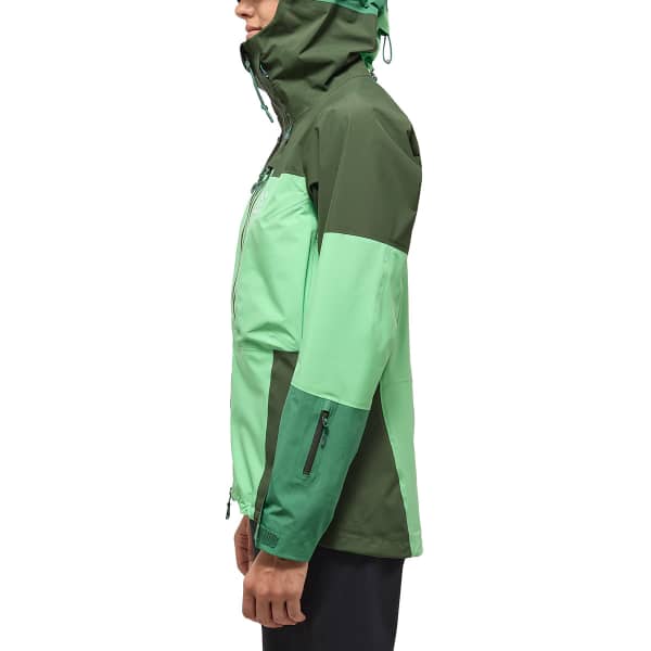 Veste alpinisme HAGLÖFS SPITZ GTX PRO JACKET W MINT STONE/SEAWEED GREEN
