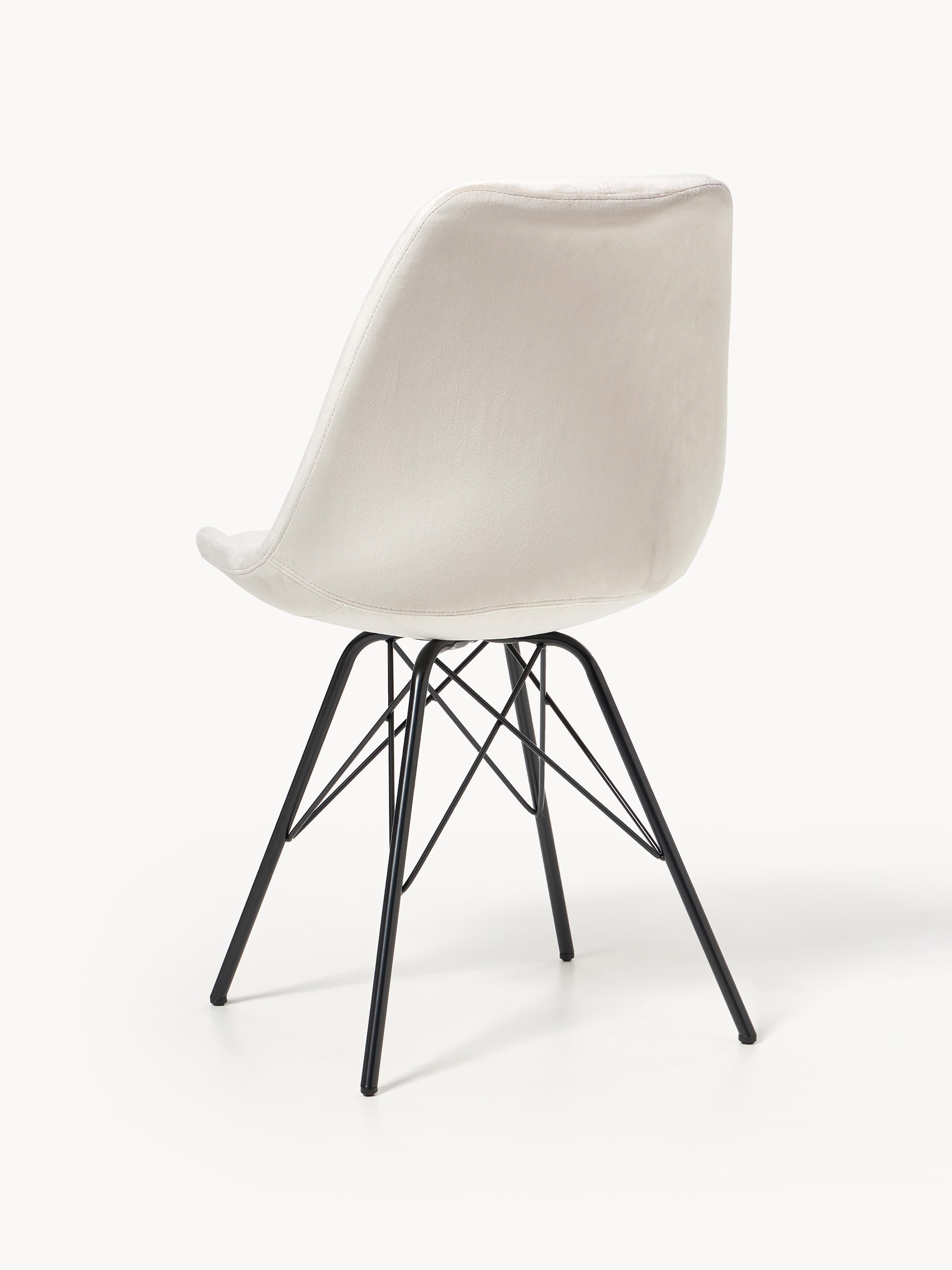 Fluwelen stoelen Eris, 2 stuks