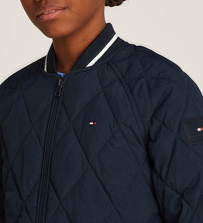 Tommy Hilfiger Thermojacke - Quilted - Dark Nacht Navy