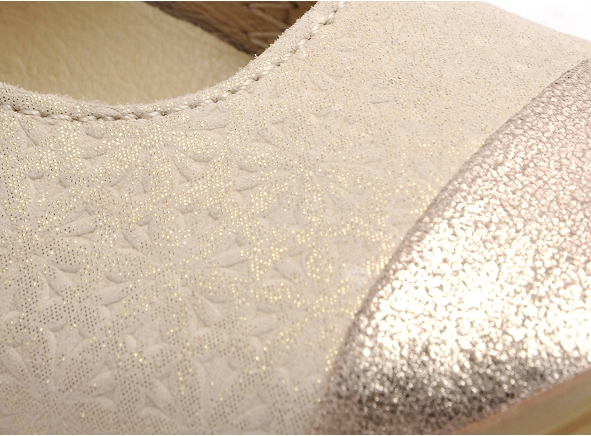 Bellamy ballerines enfant fillette ossi beige
