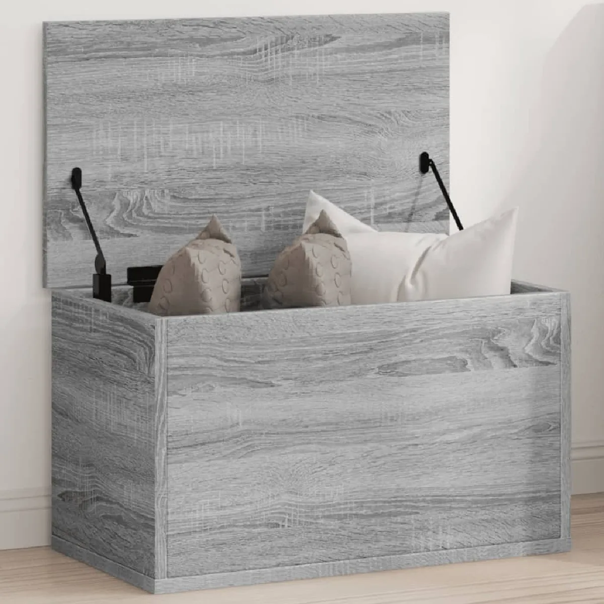 vidaXL Boîte Rangement Sonoma Gris
