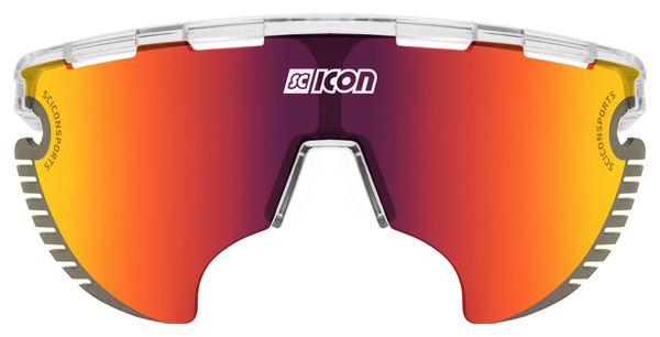 Scicon Sports Aerowing Lamon Lunettes De Soleil De Performance Sportive (Scnpp Multimorror Rouge/Briller)