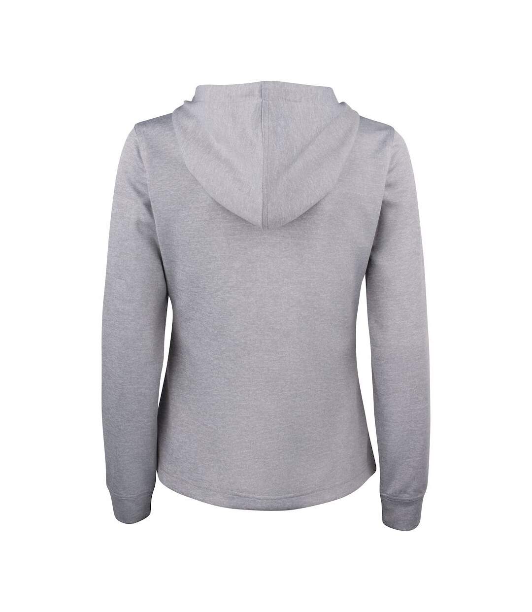 Clique - Veste à capuche BASIC - Femme (Gris chiné) - UTUB158