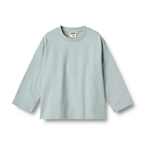Wheat Kax T-shirt, Blue, 128 cm