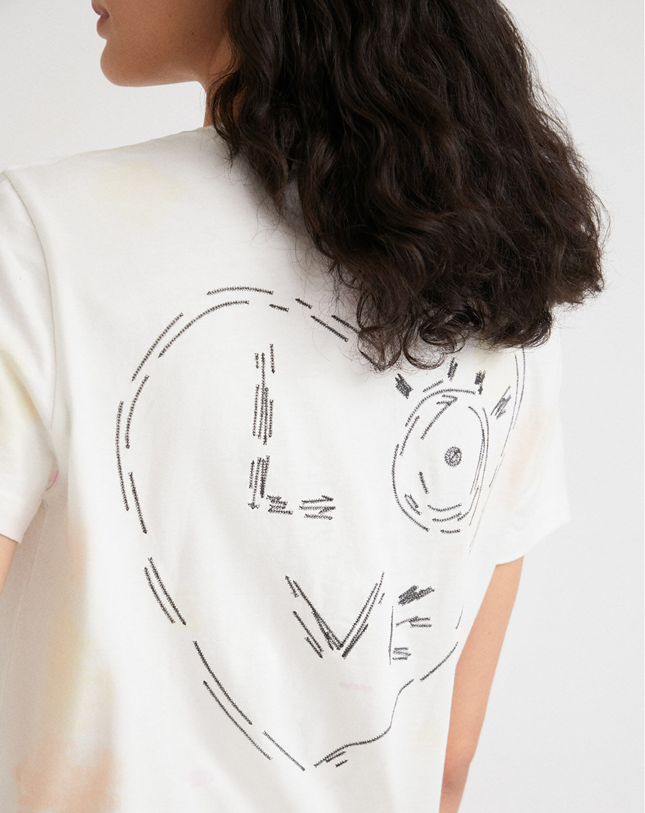 Desigual T-Shirt Ludivine blanc