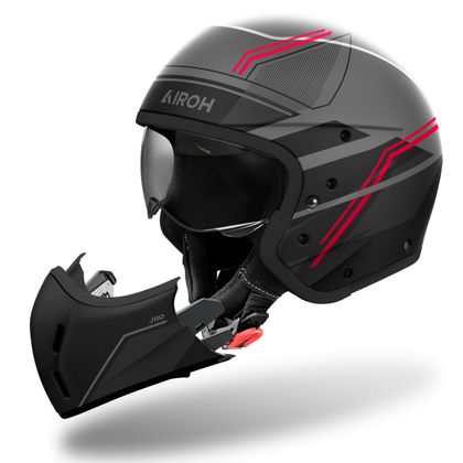 Casque Airoh J110 - SLIM - Rouge