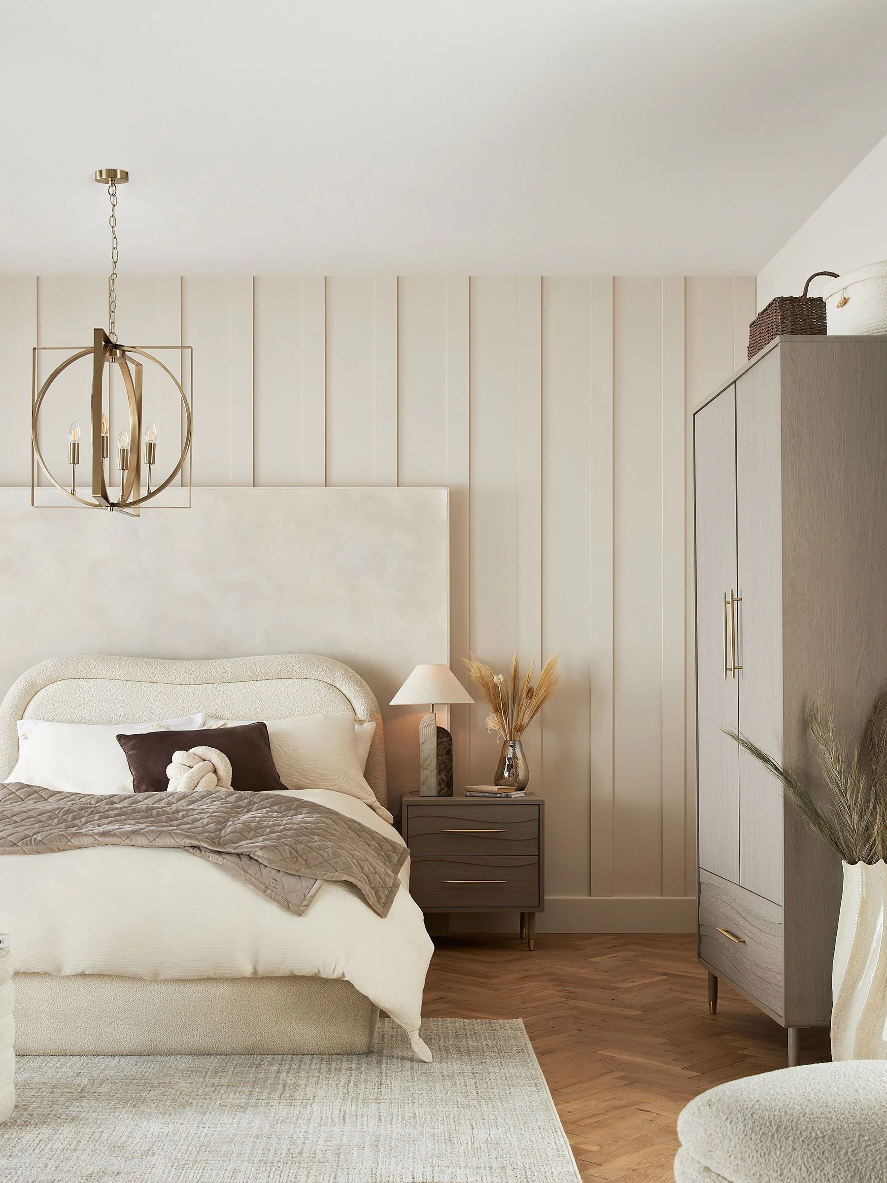 Chic vloerkleed met structuur