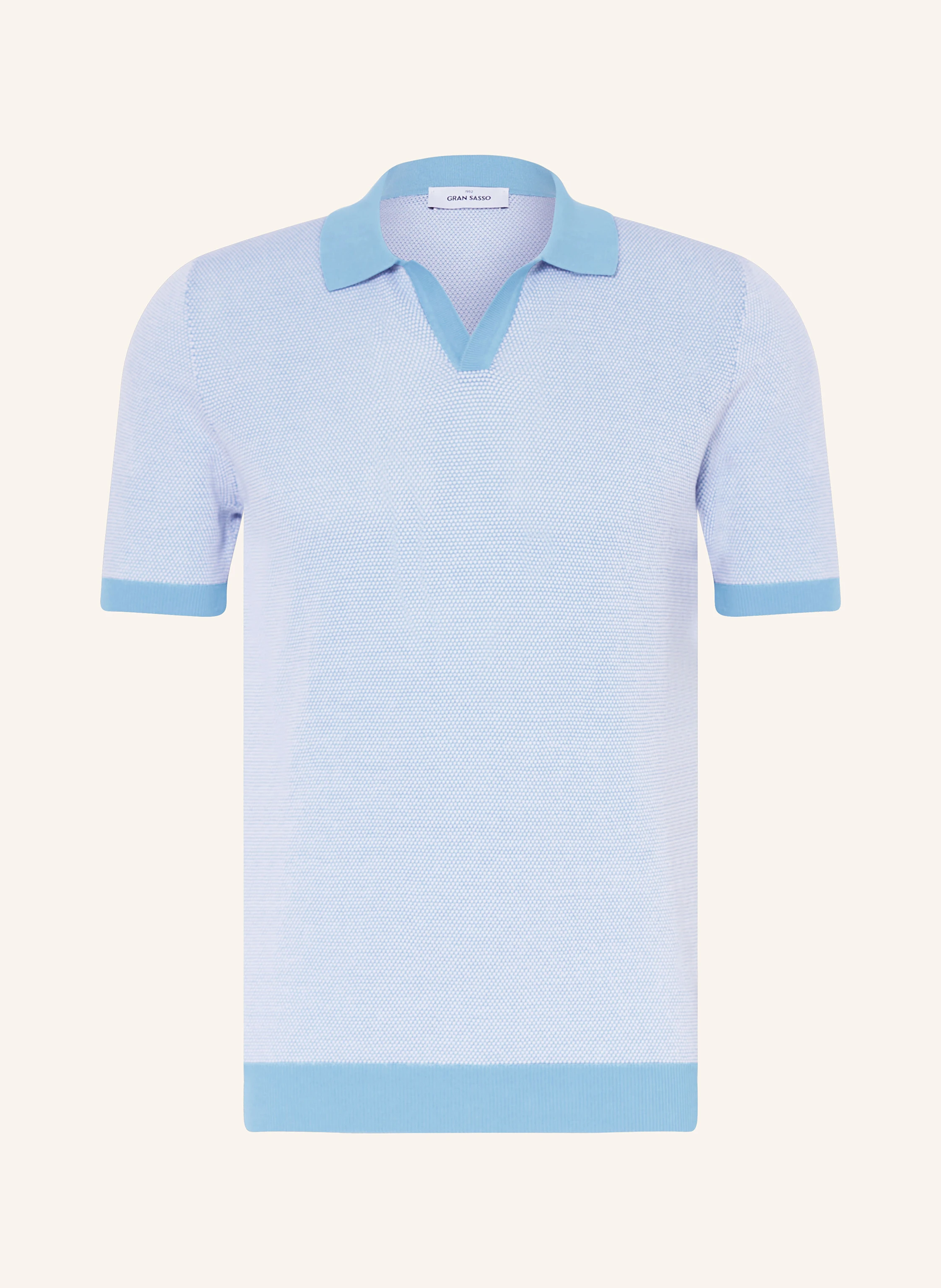 GRAN SASSO Piqué-Poloshirt