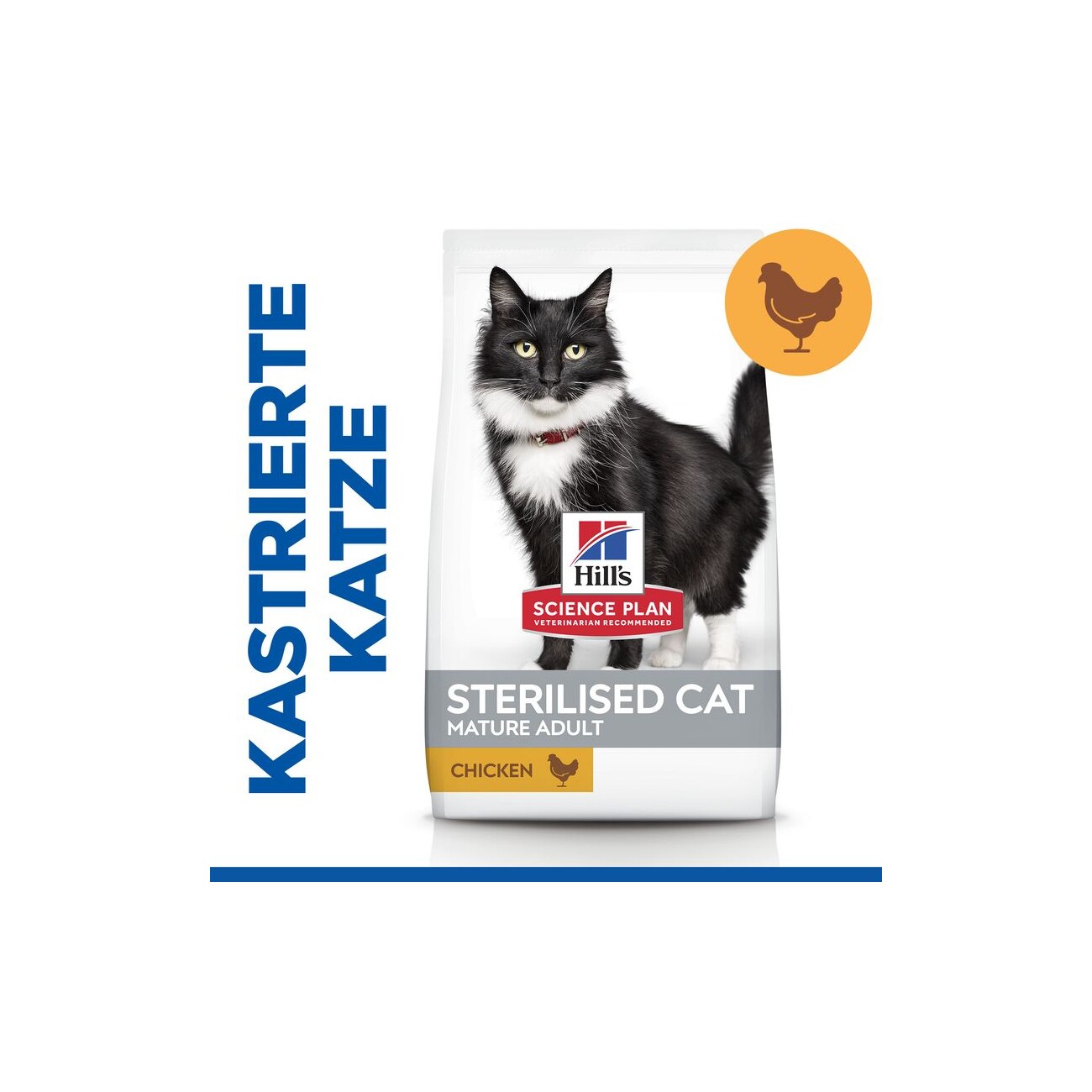 Hill's Science Plan Sterilised Mature Adult 7+ mit Huhn 1,5 kg