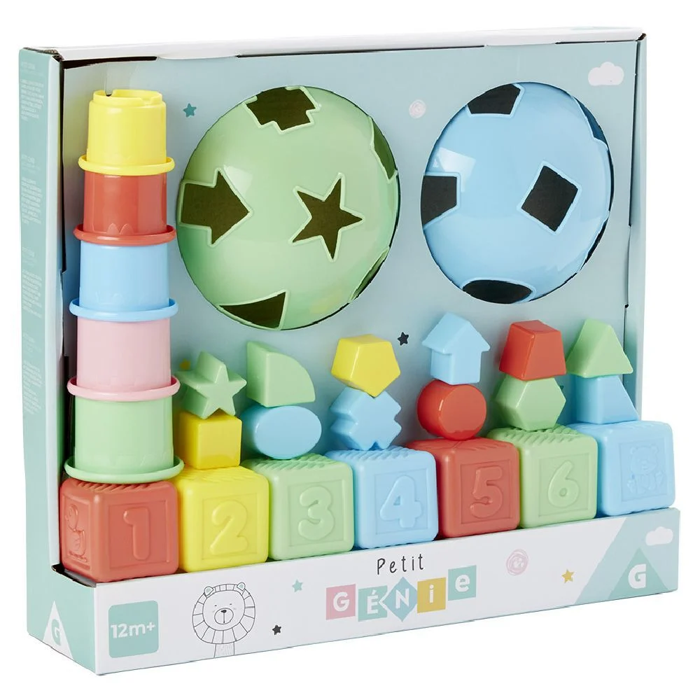 Jeu d'éveil multi activités - 26 pièces