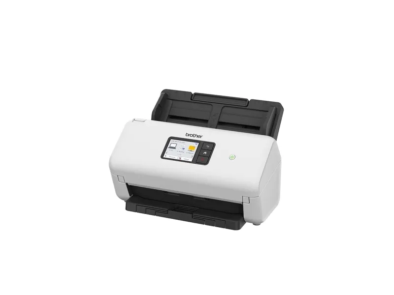 Brother ADS-4500W - Dokumentscanner - Dual CIS - Duplex - A4 - 600 dpi x 600 dpi - op til 35 ppm (mono) / op til 35 ppm (farve) - ADF (60 ark) - op til 5250 scanninger pr. dag - USB 3.0, Gigabit LAN, Wi-Fi(n), USB 2.0 (Host)