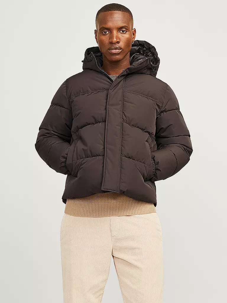 JACK & JONES Steppjacke JJEBRADLEY braun