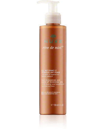 Nuxe Rêve de Miel Gel Nettoyant et Démaquillant Visage 200ml