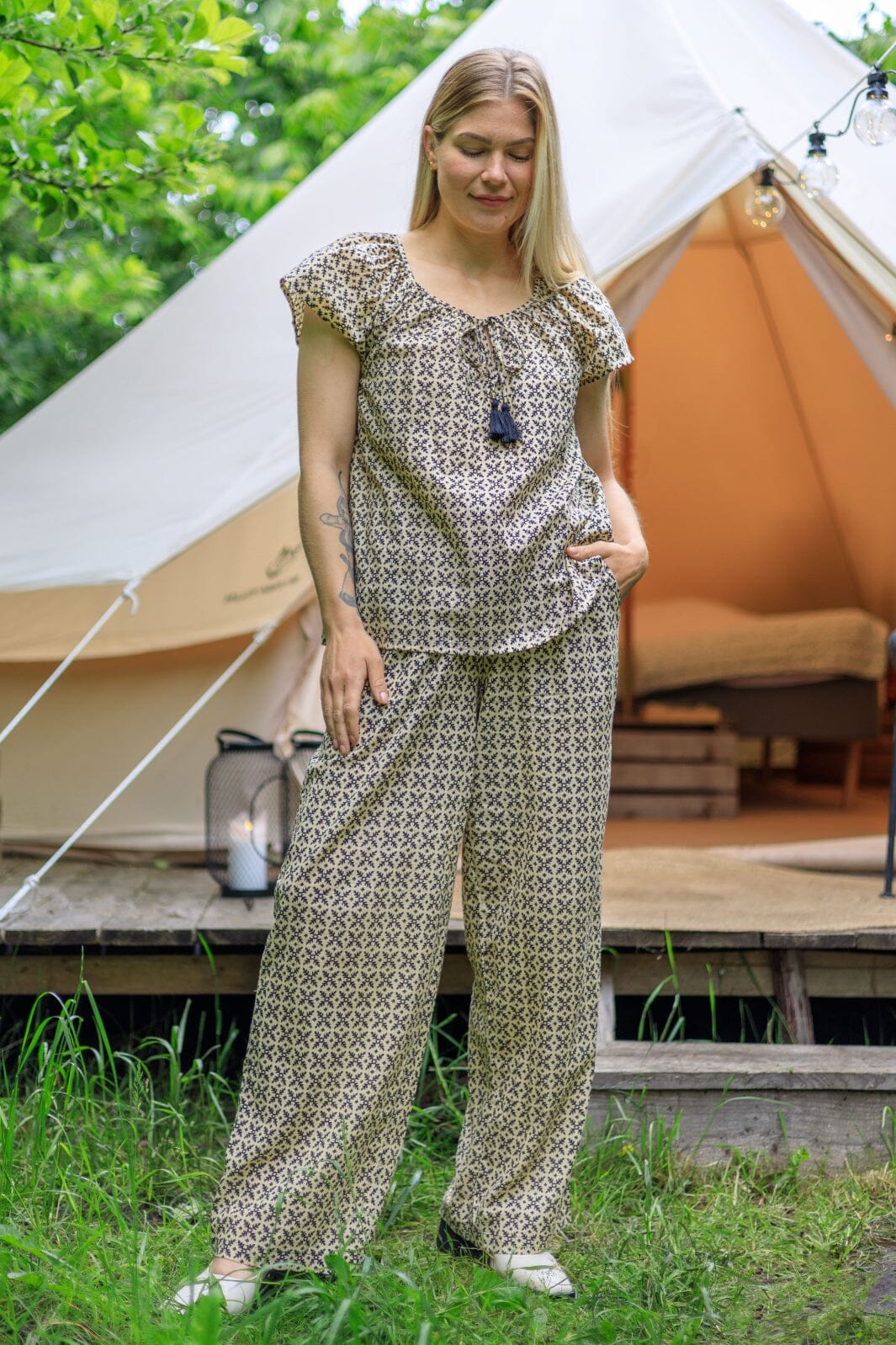Black Colour Bcmira Straight Pant summer flake
