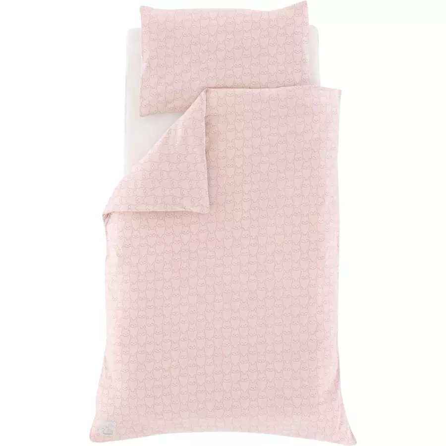 Träumeland Jerseybettwäsche Kuschelhase beige 100 x 135 cm