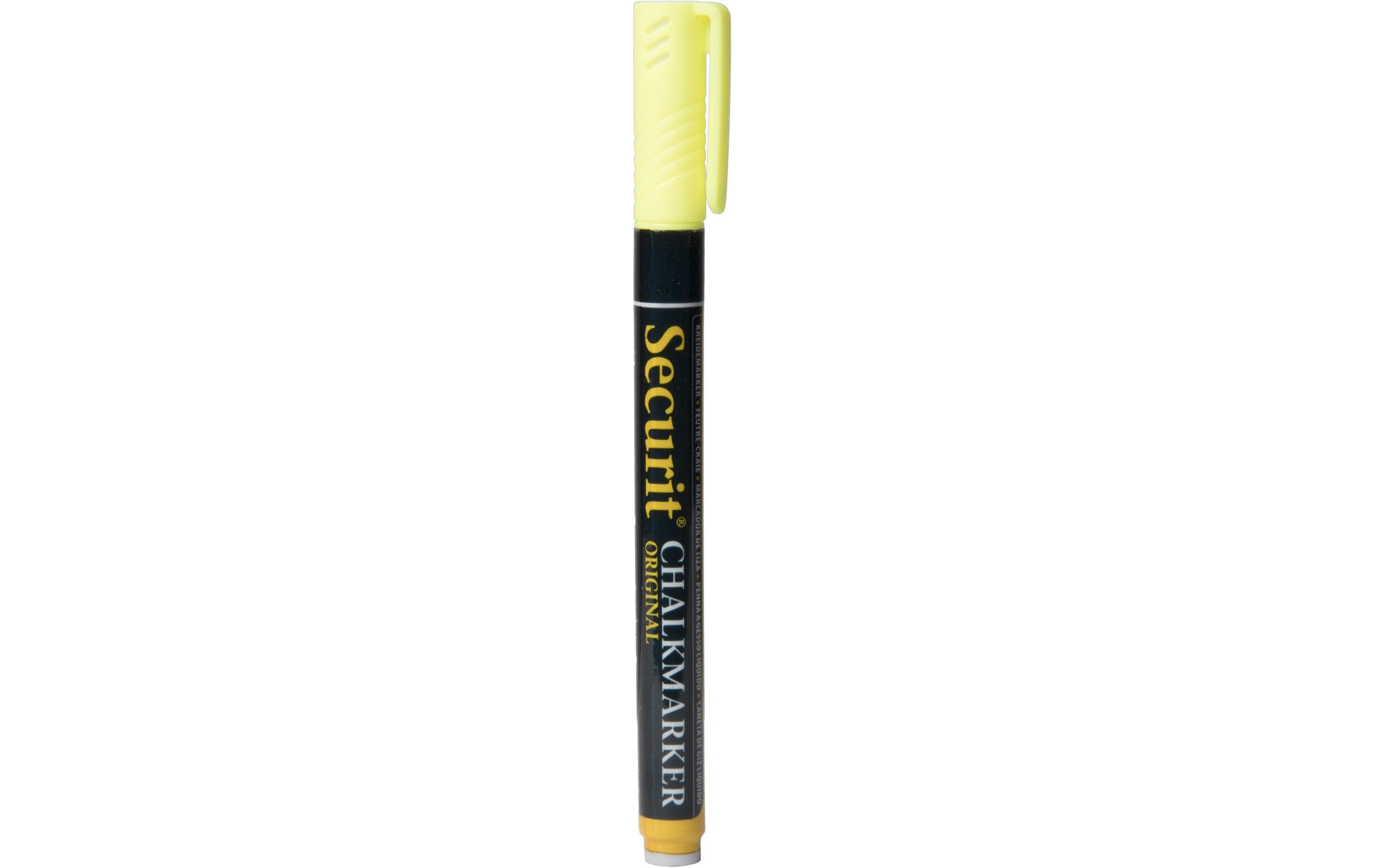 Kreidemarker 1-2 mm GelbHochwertige, flüssiger Kreidestift